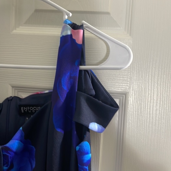 Enfocus Studio Floral Women's paneled dress, Size 8 - Picture 2 of 7